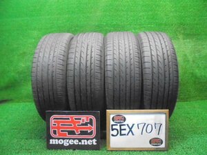 5EX707CC8) 1円～！送料無料　送料無料 195/65R15 ヨコハマタイヤ BluEarth RV-02 15インチ夏タイヤ4本セット 2020年～2021年　1円スタート