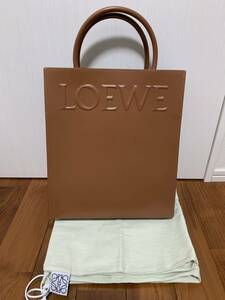 新品　LOEWE A4 スタンダード　トート　ブラウン　ロエベ　レザー