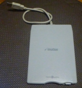 【中古、動作確認済】USB 3.5インチFDD、imation D353FUE 