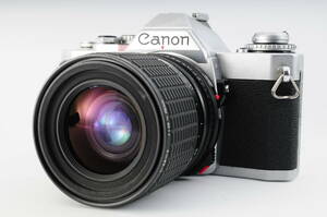 キャノン Canon AV-1 SILVER + sigma 35-70mm 1:2.8-4 フィルムカメラ レンズ J416D
