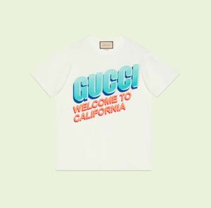 新品未使用！GUCCI コットンジャージープリントTシャツ