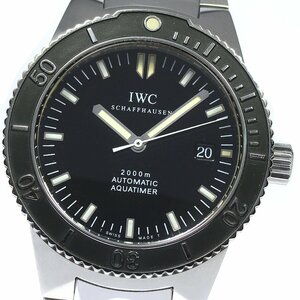 IWC SCHAFFHAUSEN IW353602 GST アクアタイマー デイト 自動巻き メンズ _753253