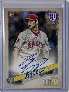 大谷翔平直書きルーキーサイン 2018 Topps Gypsy Queen RC Auto