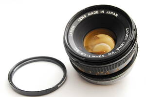 Canon Lens FD 50mm 1:1.8 SC　0913-103 230-3