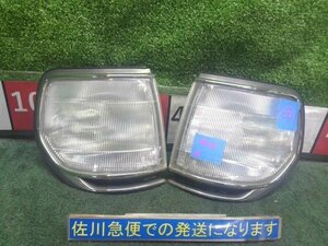 トヨタ ランドクルーザー VX-LTD 80ランクル 後期 FZJ80G 純正 左右 クリアランス ランプ コイト60-36 LEDバルブ付 左:レンズ内ヒビ有り