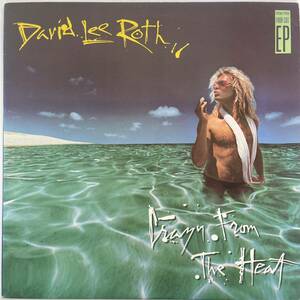 DAVID LEE ROTH / CRAZY FROM THE HEAT 日本盤　1985年　帯なし、ライナーノーツあり
