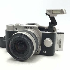 カメラ Pentax Q10 SR / SMC 5-15mm f2.8-4.5 ミラーレス一眼レフ セット品 現状品 [1663HJ]