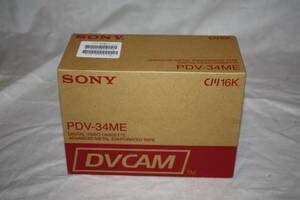 SONY PDV-34ME(10本)　希少！新品未使用メモリーありテープ②