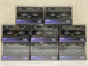 ●○ク558 TDK カセットテープ METAL POSITION メタル METAL ALLOY MA110 他 8本セット○●