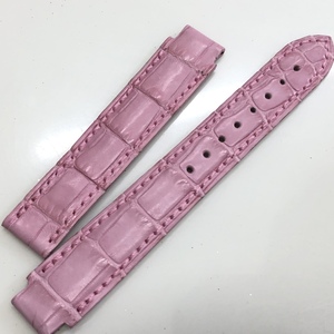 ●【未使用品】【純正】Chopard ショパール ピンク 替え 純正ベルト ラグ幅16㎜ レディース腕時計用/K08000