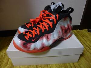 【新品】AIR FOAMPOSITE ONEサーマルマップ28.5cmNIKEエアーフォームポジット白赤　国内正規品US10.5エアフォームポジット本物ホワイト