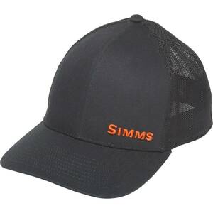 SIMMS シムス　Flex Trucker Hat Black OS フラット ブリム キャップ