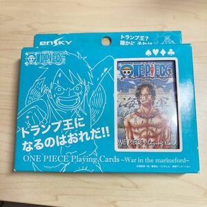 ONE PIECE ワンピース　トランプ　マリンフォード編　頂上戦争　トランプ王　カードゲーム　エンスカイ　集英社　当時物　廃盤品　入手困難