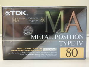 13 ◆ TDK ◆ カセットテープ 80分 ◆ MA-80R ◆ 未開封品、現状品