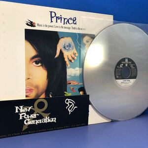 c帯付LD レーザーディスク Prince GRAFFITI BRIDGE LP レコード 5点以上落札で送料無料