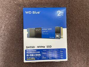 WD Blue SN550 NVMe WDS200T2B0C 2TB M.2 TLC 低発熱 SSD 1枚