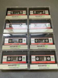 中古 カセットテープ マクセル maxell UR 8本セット