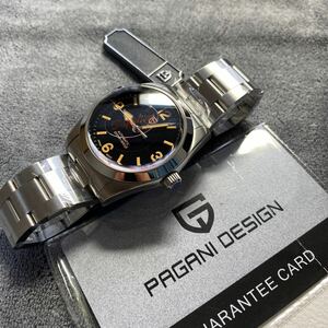 パガーニデザイン　ビンテージオマージュ腕時計　自動巻調整済み