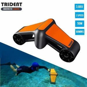 【送料無料】トライデント防水電気水中スクーター水海 2 速プロペラダイビングプールスクーター
