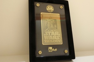 スターウォーズ【￥22万円↑】Star Wars Trilogy　24k Gold Collectables　トリロジー 24Kゴールドカード1977-1997 LIMITED　EDITTION