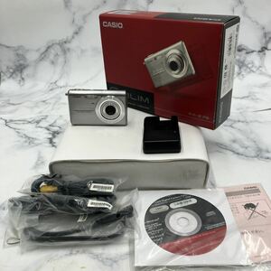 ♪【売り切り】CASIOカシオ EXILIM エクシリム EX-Z75 コンパクトデジタルカメラ 3x f＝6.3-18.9mm 1:3.1-5.9動作確認済み 箱付属