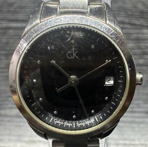 腕時計 Calvin Klein K22331 WATER RESISTANT 30M/100FT ALL STANLESS STEEL CK カルバンクライン 45.5g クォーツ #4D66WA