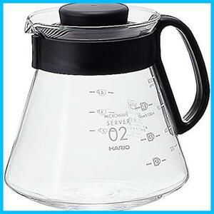 ★600ml_単品★ HARIO(ハリオ) V60レンジサーバー 2-5杯用 日本製 XVD-60B