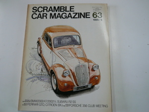 SCRAMBLE CAR MAGAZINE/1985-6月号/7台のイタリアン・ミニ