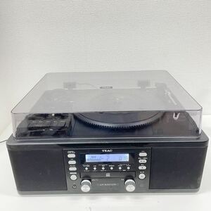 TEAC ターンテーブル カセットプレーヤー付CDレコーダー LP-R550USB LPプレーヤー CDプレーヤー カセットデッキ 再生OK