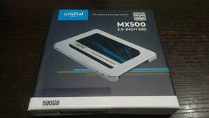 ☆【新品/未開封♪】crucial SSD MX500 CT500MX500SSD1/JP [500GB SATA] 2.5インチ SSD