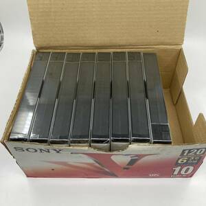 SONY　ソニー　ライブラリーパック　8パック　ビデオテープ　VHS　記録媒体　10T120VL★K1051N