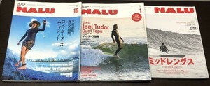 送料込! NALU ナルー THE ART OF SURFING サーフィン 114 115 116号 3冊セット 2019 10 2020 1 2020年 4月号 木村拓哉 キムタク(BOX)