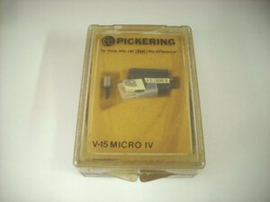 ■ 中古レコード針 　PICKERING / V-15 MICRO Ⅳ 純正針 針カバー付 ピカリング ◇r50817