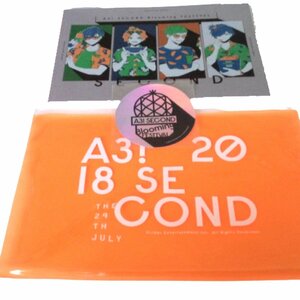 ★『A3!』イベント“SECOND Blooming FESTIVAL”2018・パンフレット・ステッカー等（画像が全てです）★G131