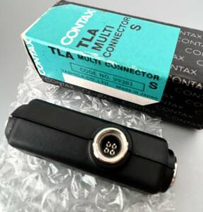 ［CONTAX TLA MULTI CONNECTOR S］コンタックス純正　増灯コネクター S（マルチコネクター）【殆ど未使用品】＊送料無料＊