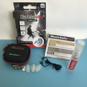 ALPINE (アルパイン) Music Safe Pro EARPLUGS 耳栓 (透明)【訳あり※白フィルター1個欠品】29 00203