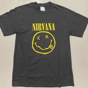 NIRVANA ニルヴァーナ Tシャツ スマイル Mサイズ デッドストック 1992年 dead Stock バンド オルタナ グランジ