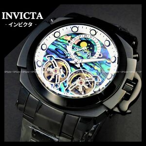 高級自動巻★ダブルオープンハート INVICTA Reserve 39578 インビクタ　リザーブ　ムーンフェイズ