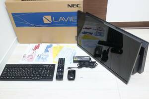 ハイスペック!! 地デジ視聴♪ office premium ★美品 NEC PC-A2377BAB A23 A2377/BAB 一体型 i7 10510 16GB SSD 1TB ＋ HDD 4TB Windows11