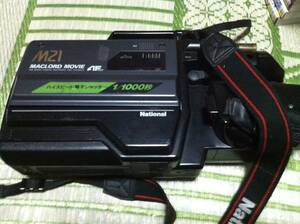 ナショナル National　VHSビデオカメラ　NV-M21　ジャンク品