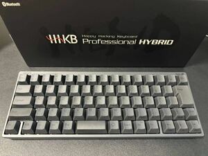 HHKB Professional HYBRID Type-S 日本語配列／墨＆ HHKBキーボードルーフ（スモークブラック）