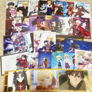 【Fate】ポストカード等38枚セット イラストカード ホワイトデー ufotable 特典 非売品 劇場版 ローソン プリズマイリヤ 魔法使いの夜