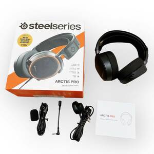 SteelSeries Arctis Pro 61486 スティールシリーズ　ゲーミングヘッドセット　美品