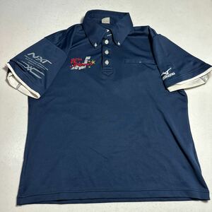 インターハイ2014 ミズノ MIZUNO スポーツ トレーニング用 ポロシャツ Lサイズ