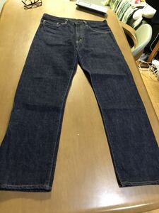 RA.SHIN.K JEANS　ニンジニアネットワーク㈱日本製　32インチ　インディゴ青/赤耳　ストレート