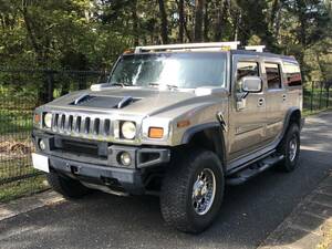 売切り！平成17年式！★HUMMERハマー H2ラグジュアリーパッケージ！BOSEサウンド！EVOメッキアルミホイール！高額Borla製2本出しマフラー★