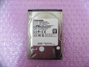 TOSHIBA (MQ01ABD100H) 1TB 5400rpm 32M ★NANDフラッシュ内蔵SSHD 使用442時間★