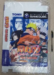 非売品 限定　NARUTO　ナルト　激闘忍者大戦！　ゲームキューブ　BIGサイズ　40ｃｍ　ソフトダミー　未開封　新品