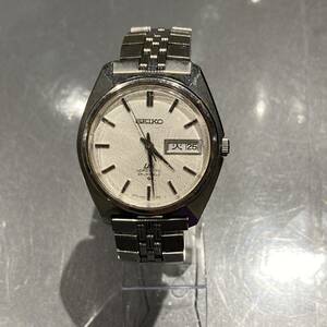 【3086】SEIKO セイコー LM LORD MATIC ロードマチック 25石 5606-7000 自動巻き 腕時計 デイデイト 稼働品 全体的に傷・汚れ有り