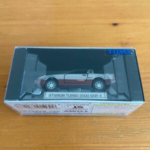 トミカリミテッド トミー ミニカー ダイキャスト MITSUBISHI STARION 2000 TURBO 三菱 スターリオン ターボ クーペ 1/62